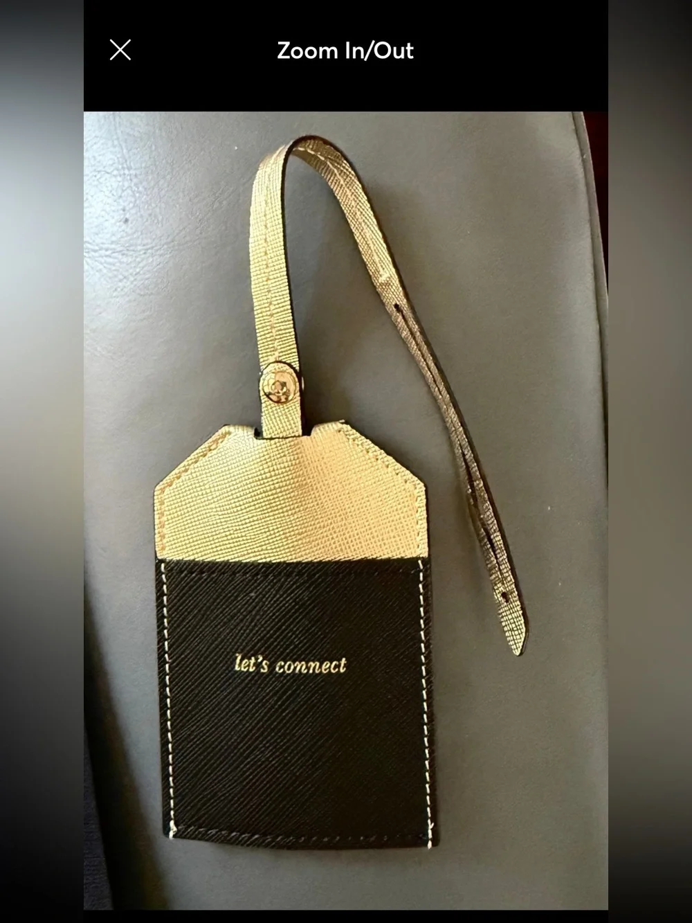 Kate Spade Luggage Tag Charging cable